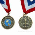 Souvenir Medal/Medallion, Made of Alloy, Suitable for Award and Promotional Gift Purposes